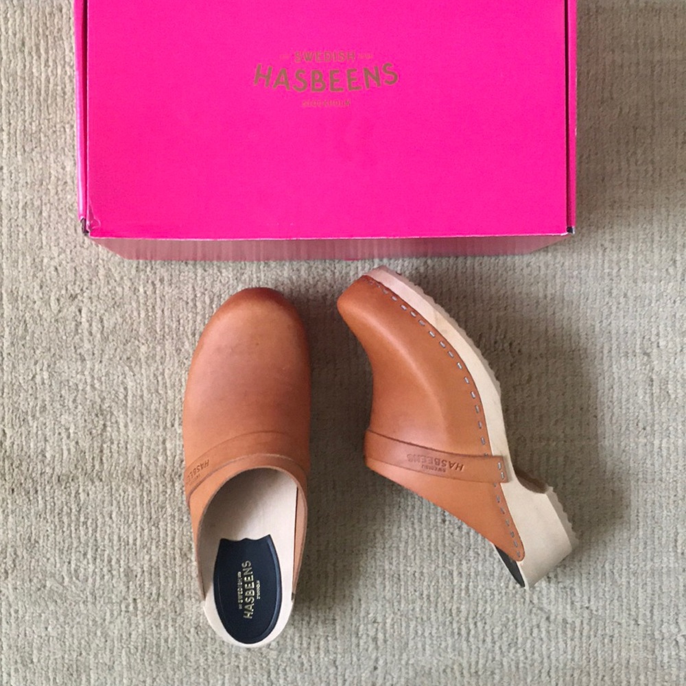 Swedish Hasbeens Clogs - 38